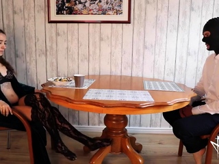 Femdom fetish strap porno